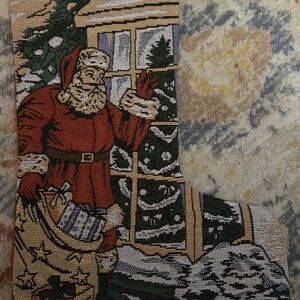 Festive Santa Christmas Stocking